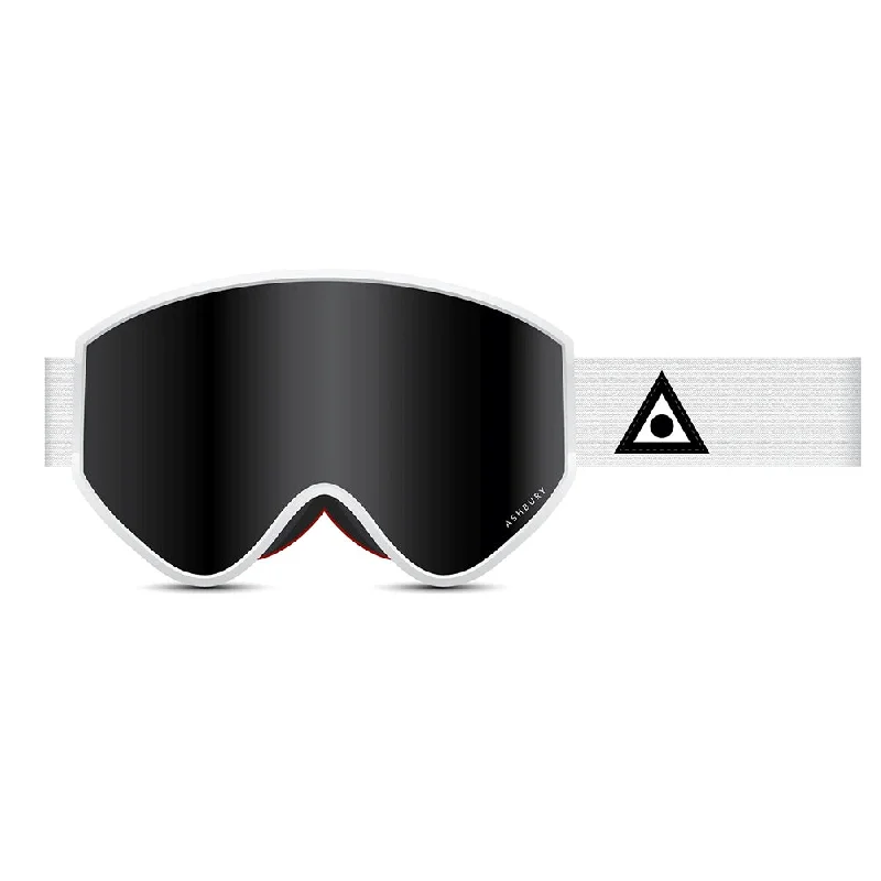 White Traingle with Dark Smoke Lens