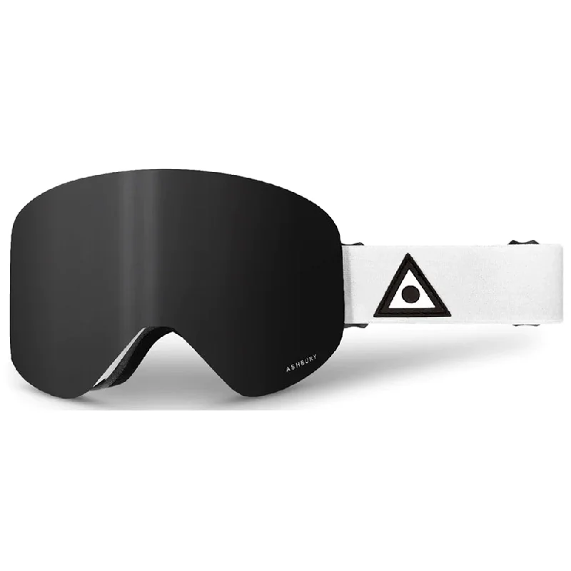 White Traingle with Dark Smoke Lens