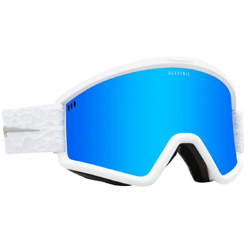 Matte White Nuron/Blue Chrome