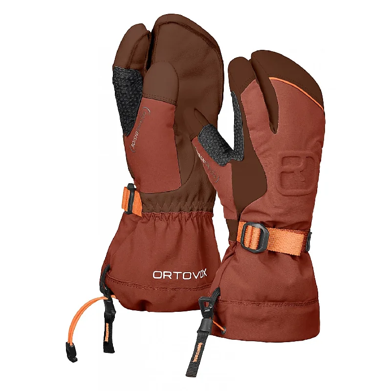 The Best Prices Ortovox Freeride 3 Finger Glove - Clay