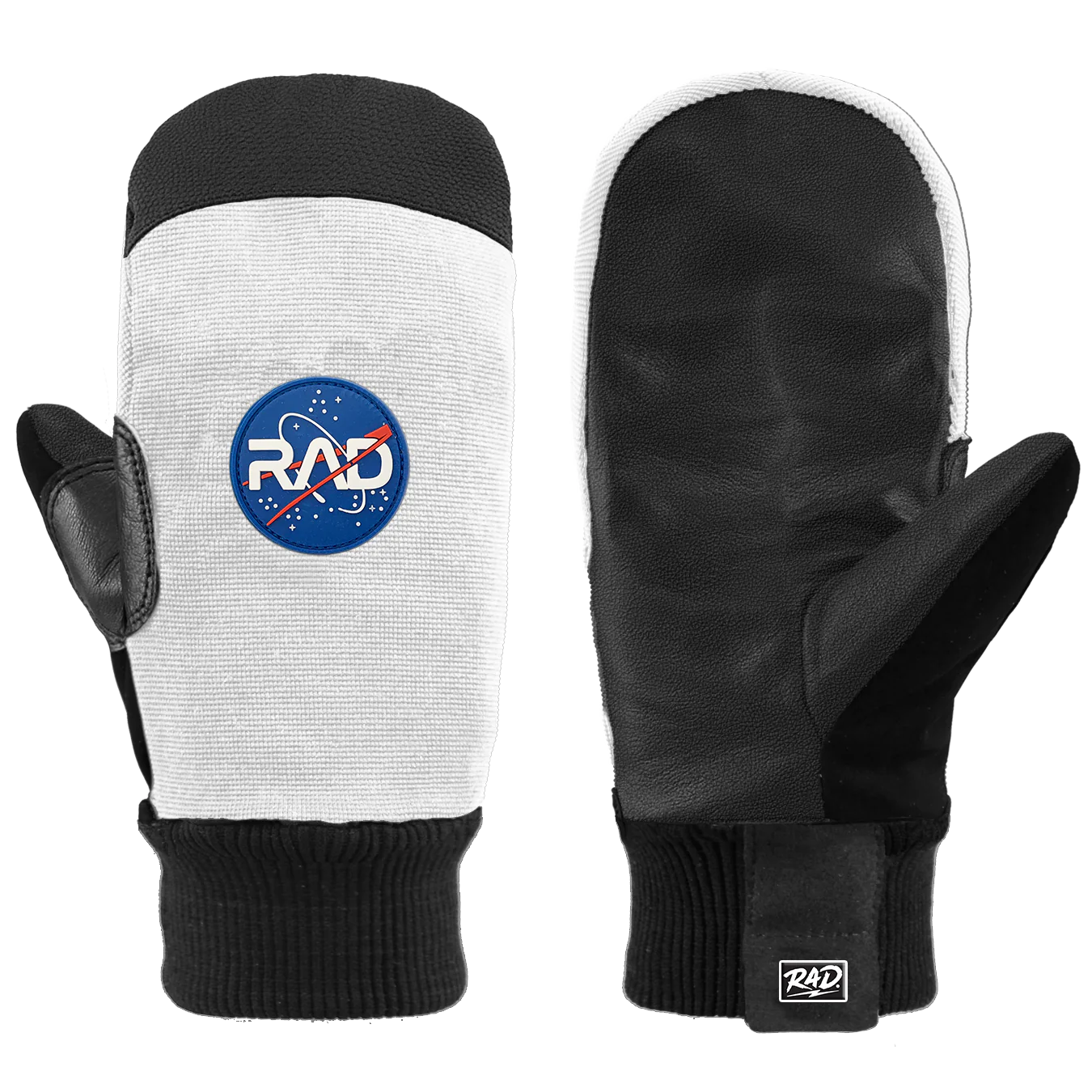 Flash Deals Rad Crew Mitt Space White