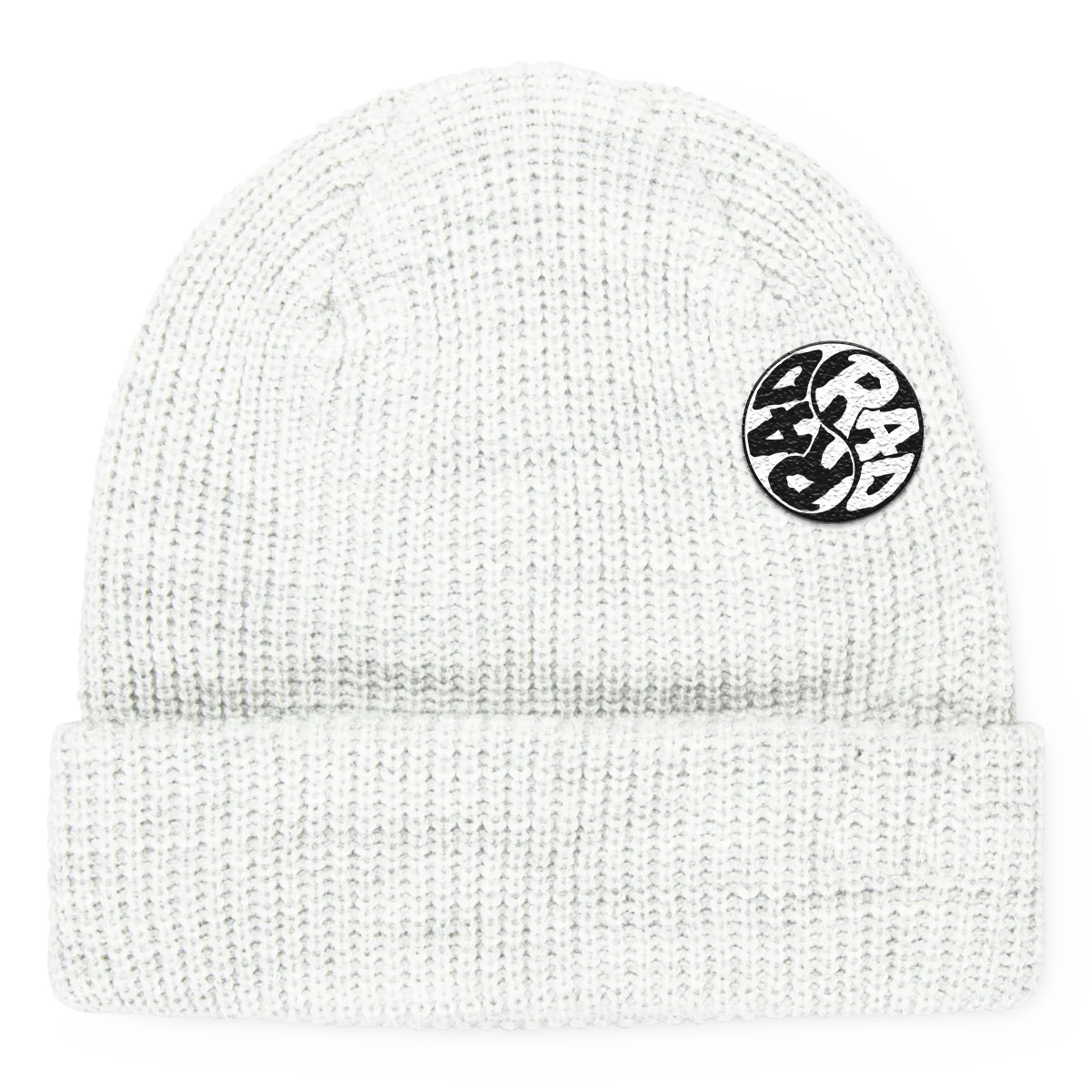 Weekend Specials to Enjoy Rad Gloves Swirl Beanie White