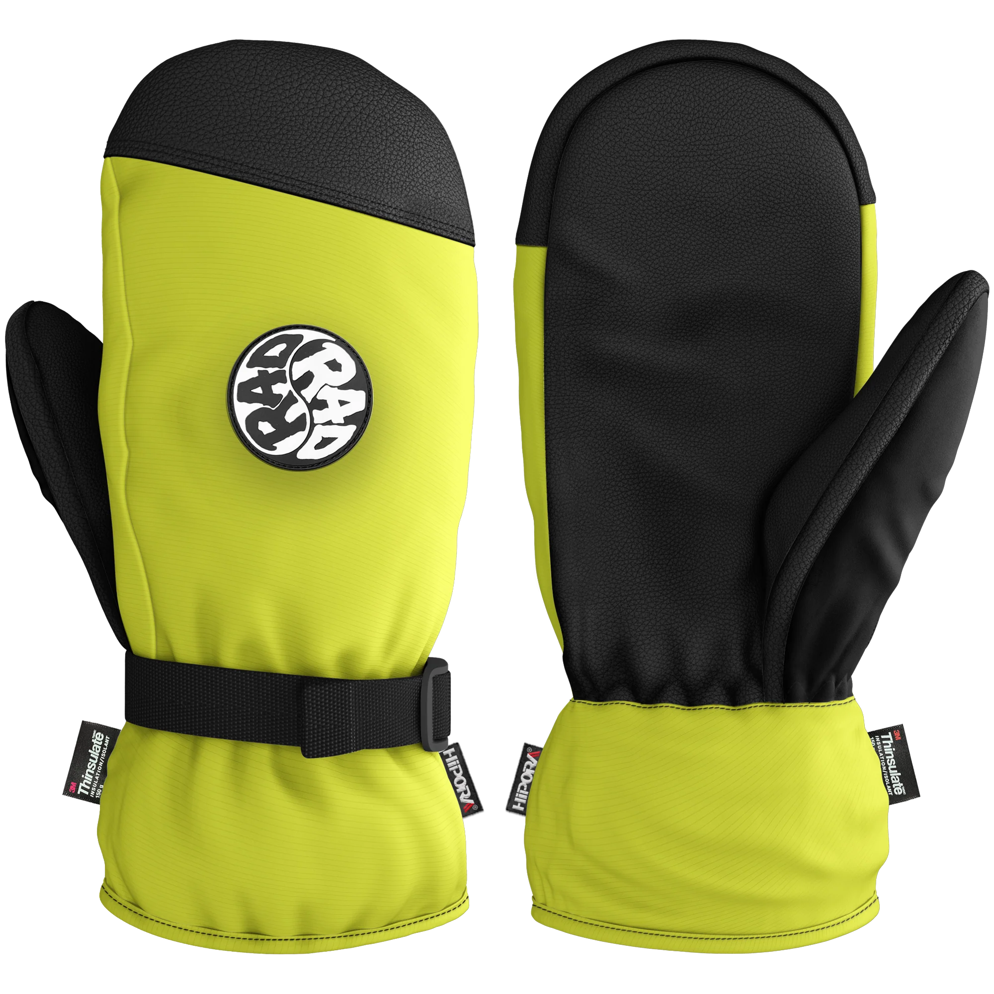 Flash Deal Rad Sidehit Mitt Safety Yellow