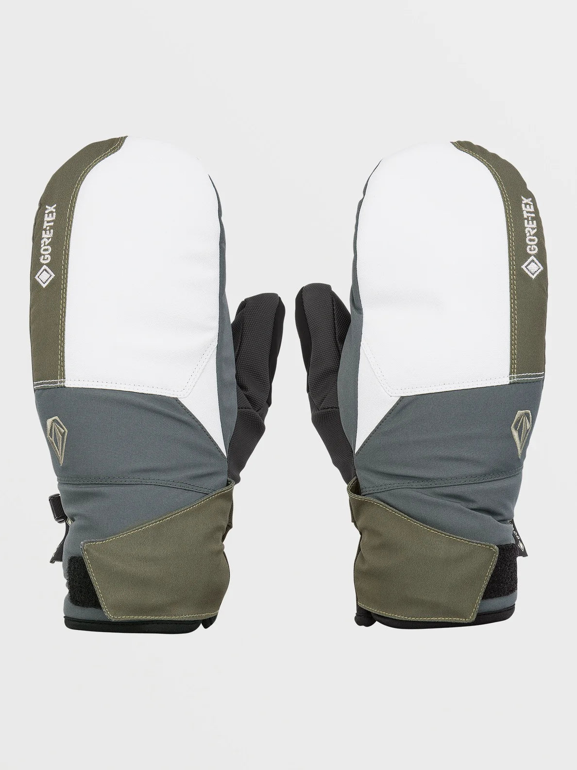 Weekend Discounts to Enjoy Volcom 2024 Stay Dry Gore-Tex Mitt - Light Military