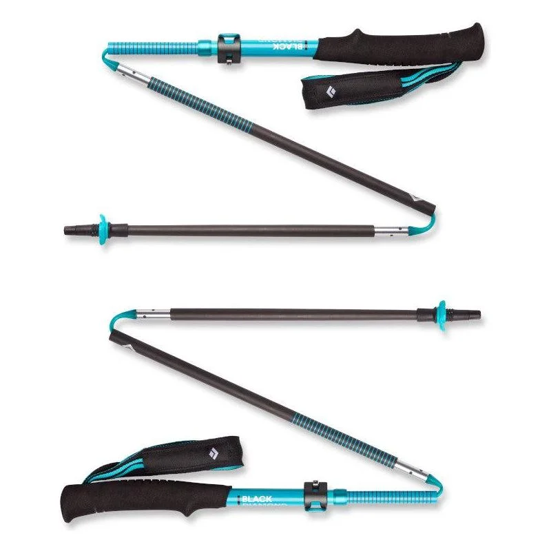 Steals and Deals Black Diamond W Distance Carbon FLZ Trekking/Running Poles