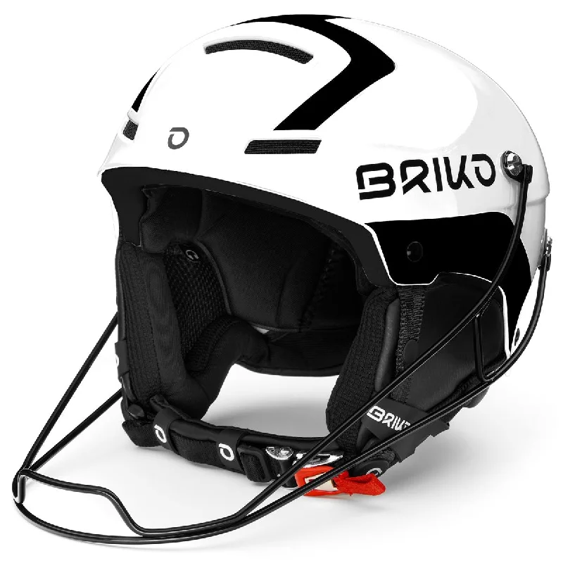 Special Discount Briko Slalom Helmet White/Black