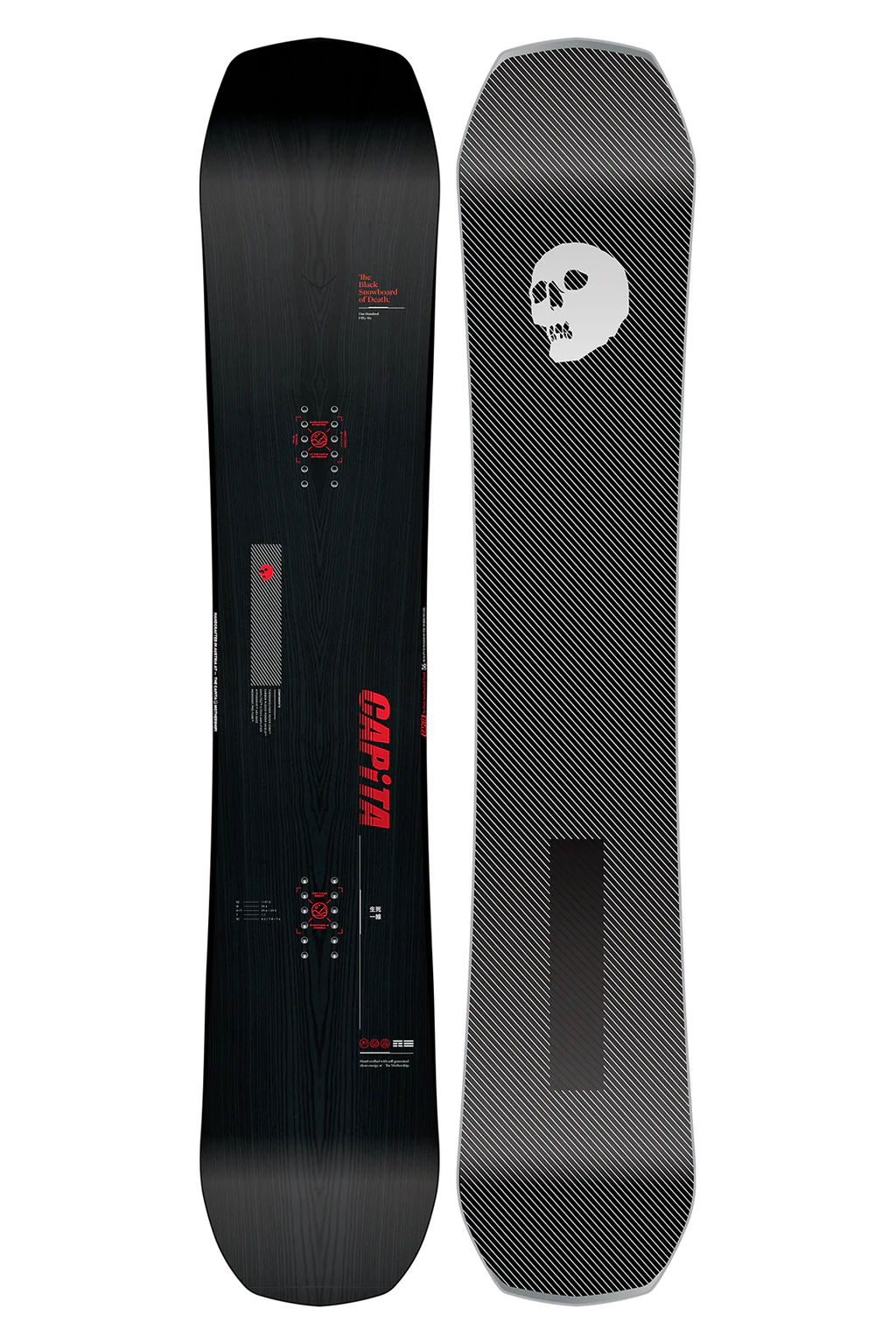 Stock Up Capita Black Snowboard of Death