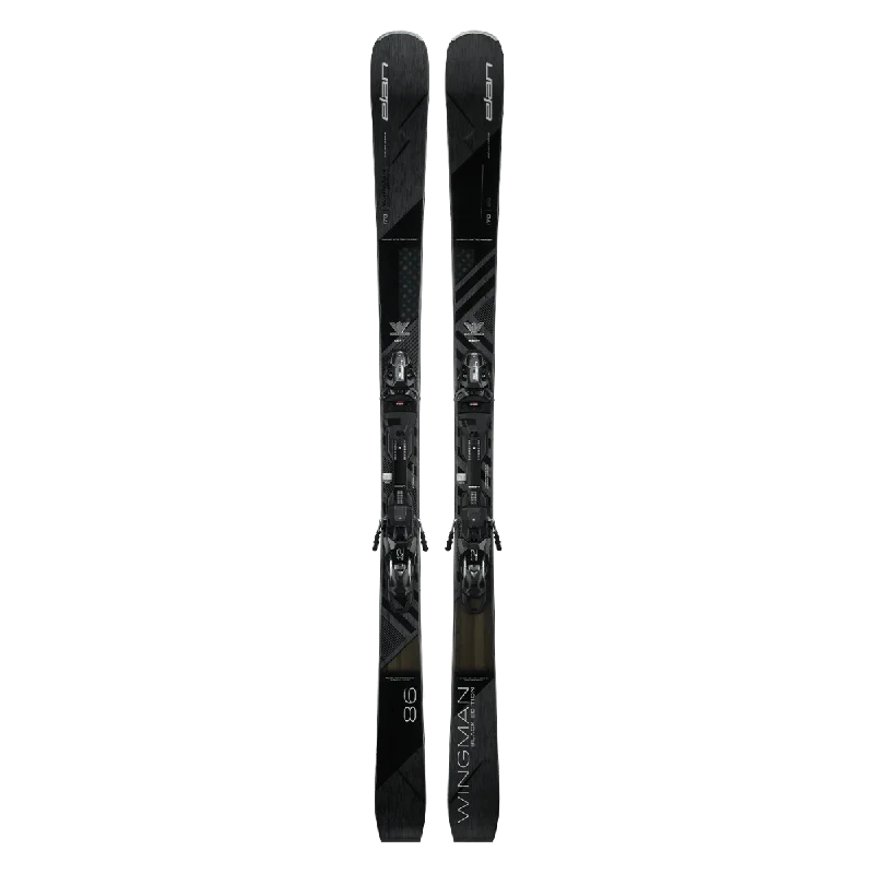Unmissable Offer Elan WINGMAN 86 Black Edition FX Ski + EMX 12.0 DB102220 Binding 2025