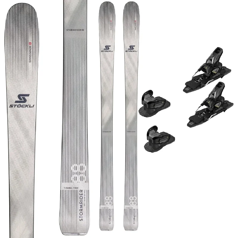 Special Savings Stockli Stormrider 88 Skis Package