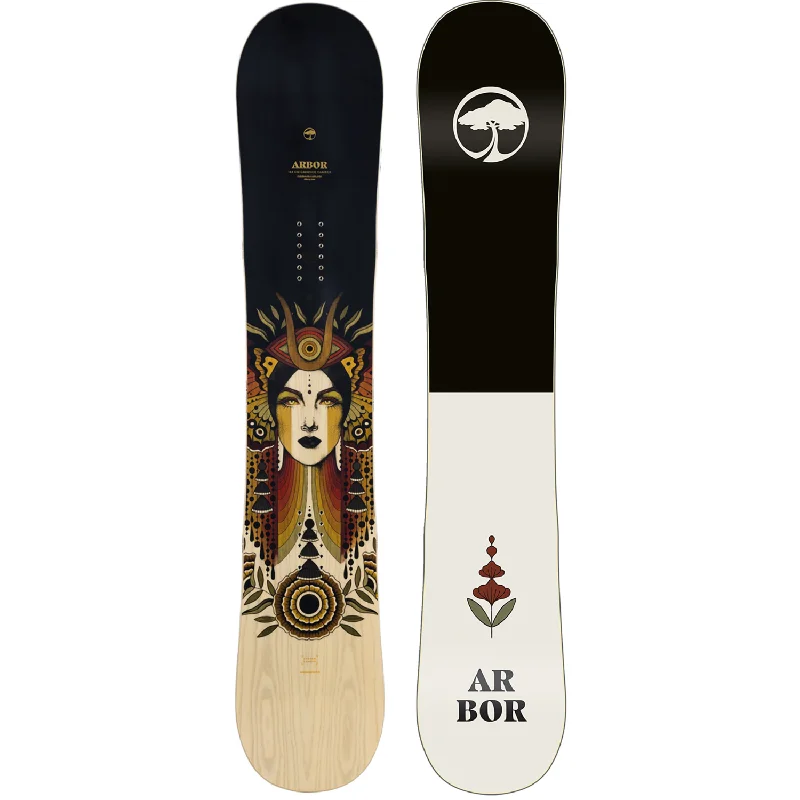 Now or Never Arbor Cadence Camber 2024 - Women's Snowboard