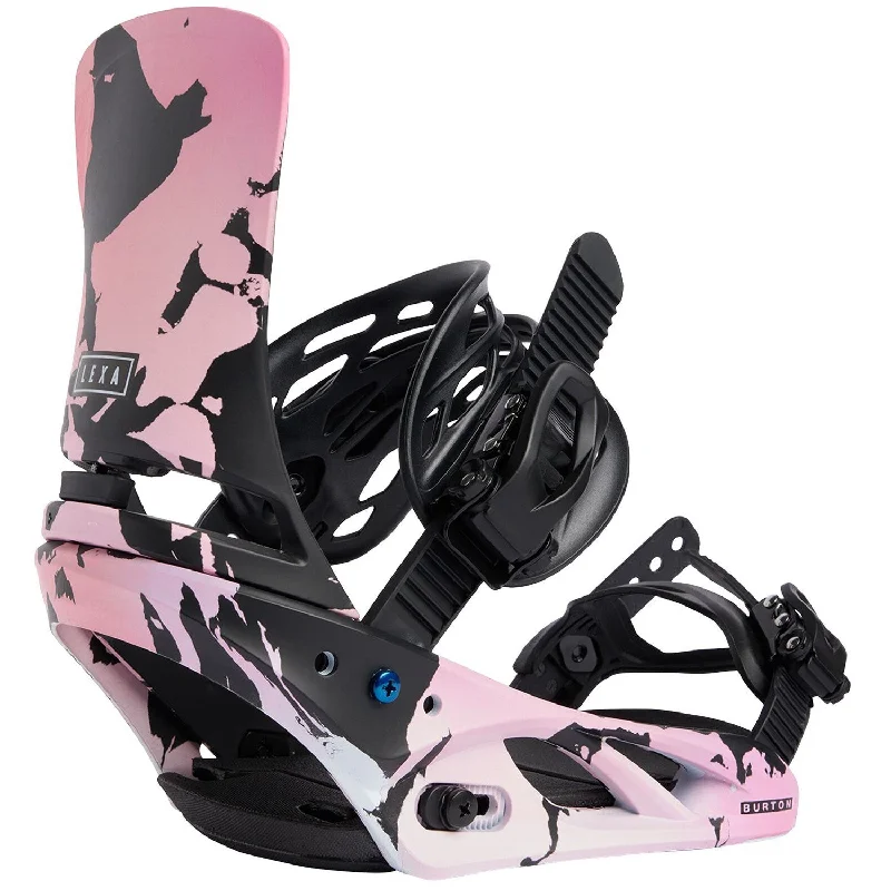 Today's Best Deals – Don't Wait Burton Lexa Womens Snowboard Bindings Pink / Black