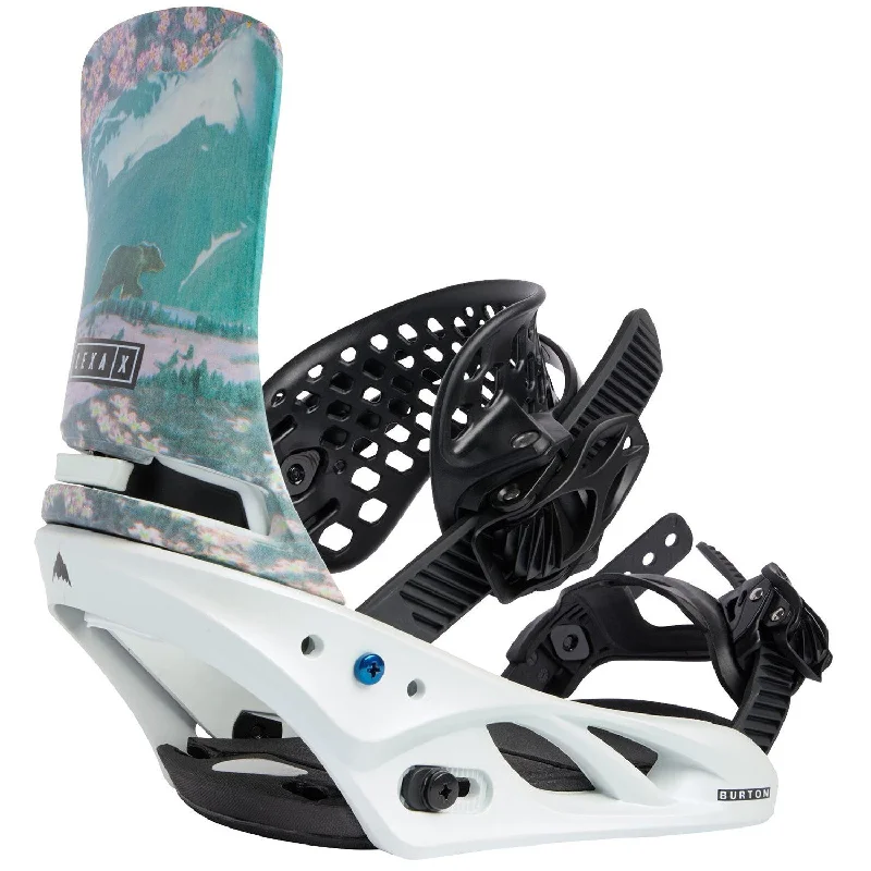 Unbeatable Prices On Best-Selling Items Burton Lexa X Womens Snowboard Bindings Light Blue / Collage