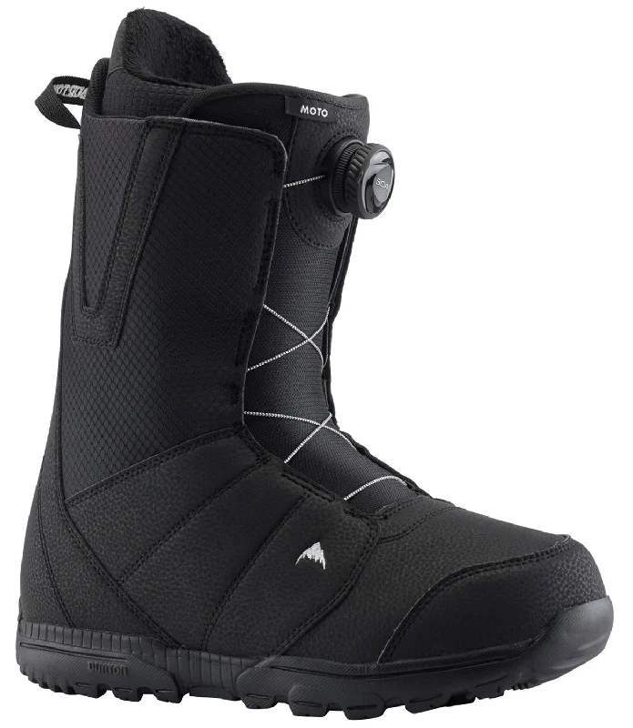 The Best Time To Shop Is Now Burton Moto BOA Mens Snowboard Boots Black