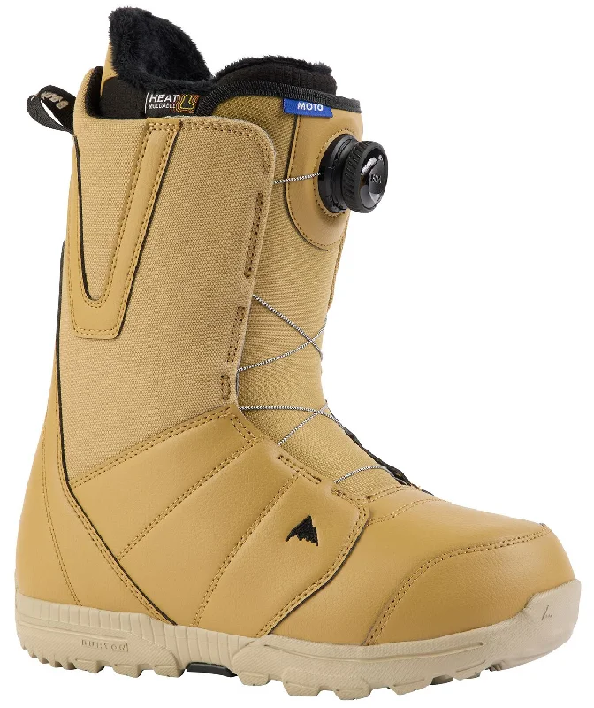 Extra Savings Burton Moto BOA Mens Snowboard Boots Camel