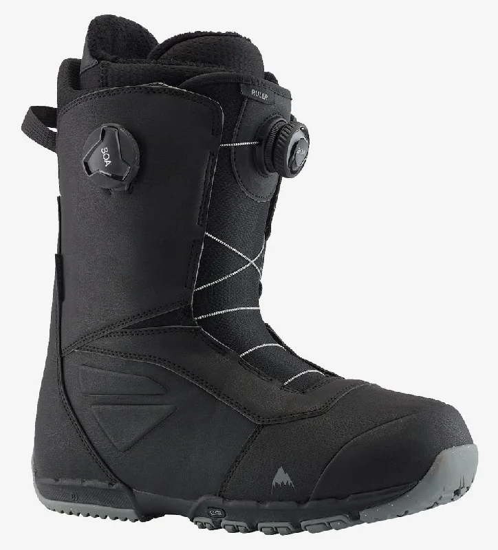 Weekend Discounts to Enjoy Burton Ruler BOA Wide Snowboard Boots Mens 2024 Black