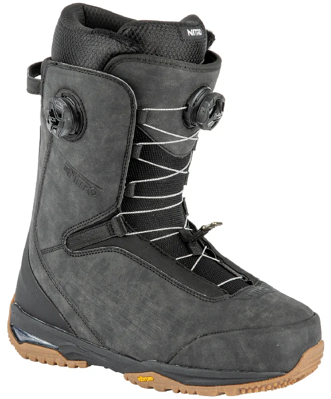 Online Only Nitro Chase BOA Mens Snowboard Boots Black