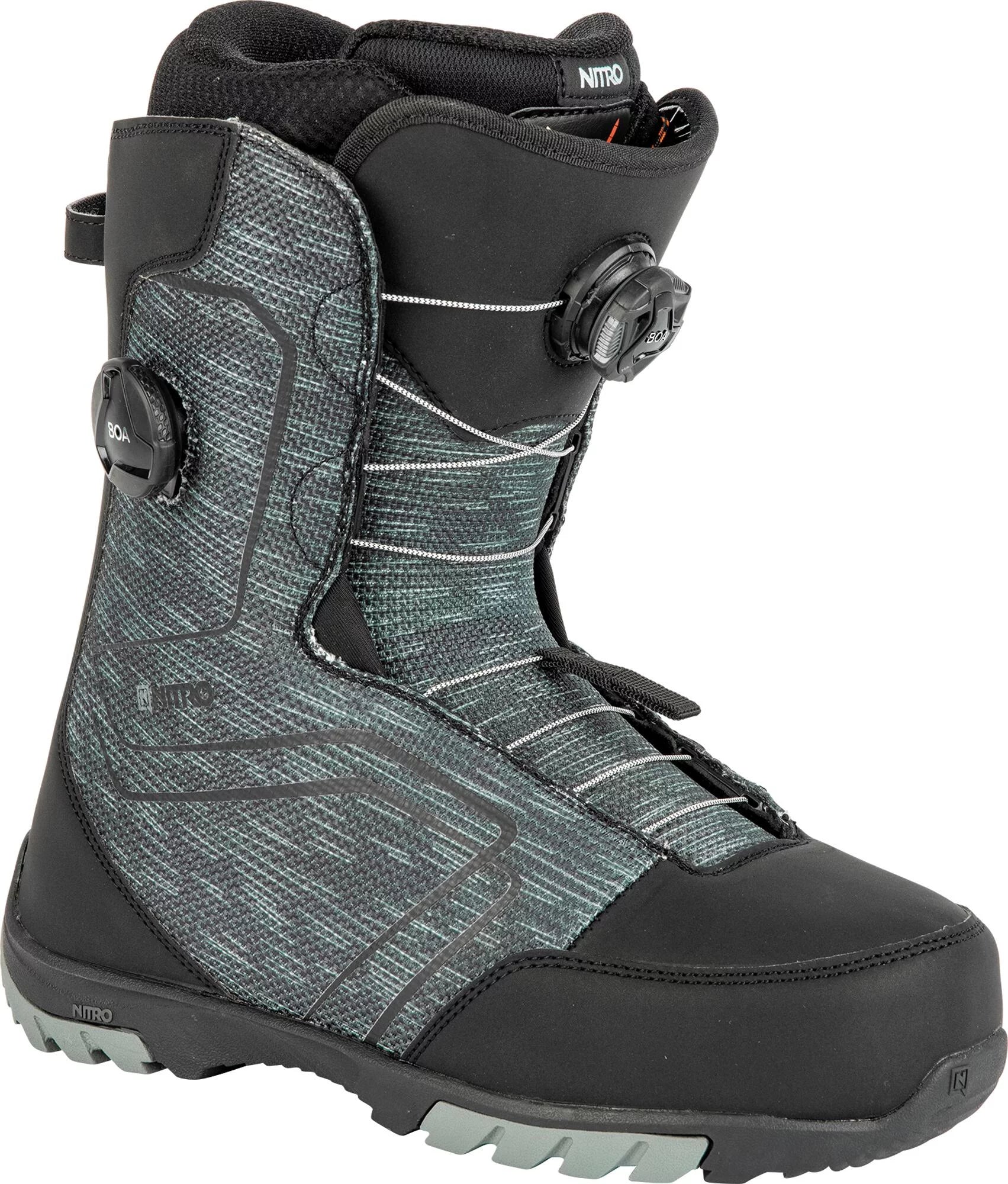 New Deals Nitro Sentinal Boa Mens Snowboard Boots Black