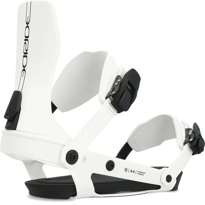 Extra Savings Ride A-6 Snowboard Binding 2024 (multiple Color Options)(Sale Item/ No Returns)