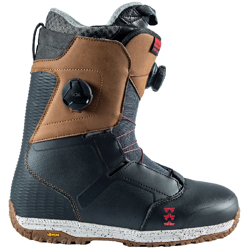 Inventory Reduction Rome Libertine BOA Mens Snowboard Boots Black / Brown