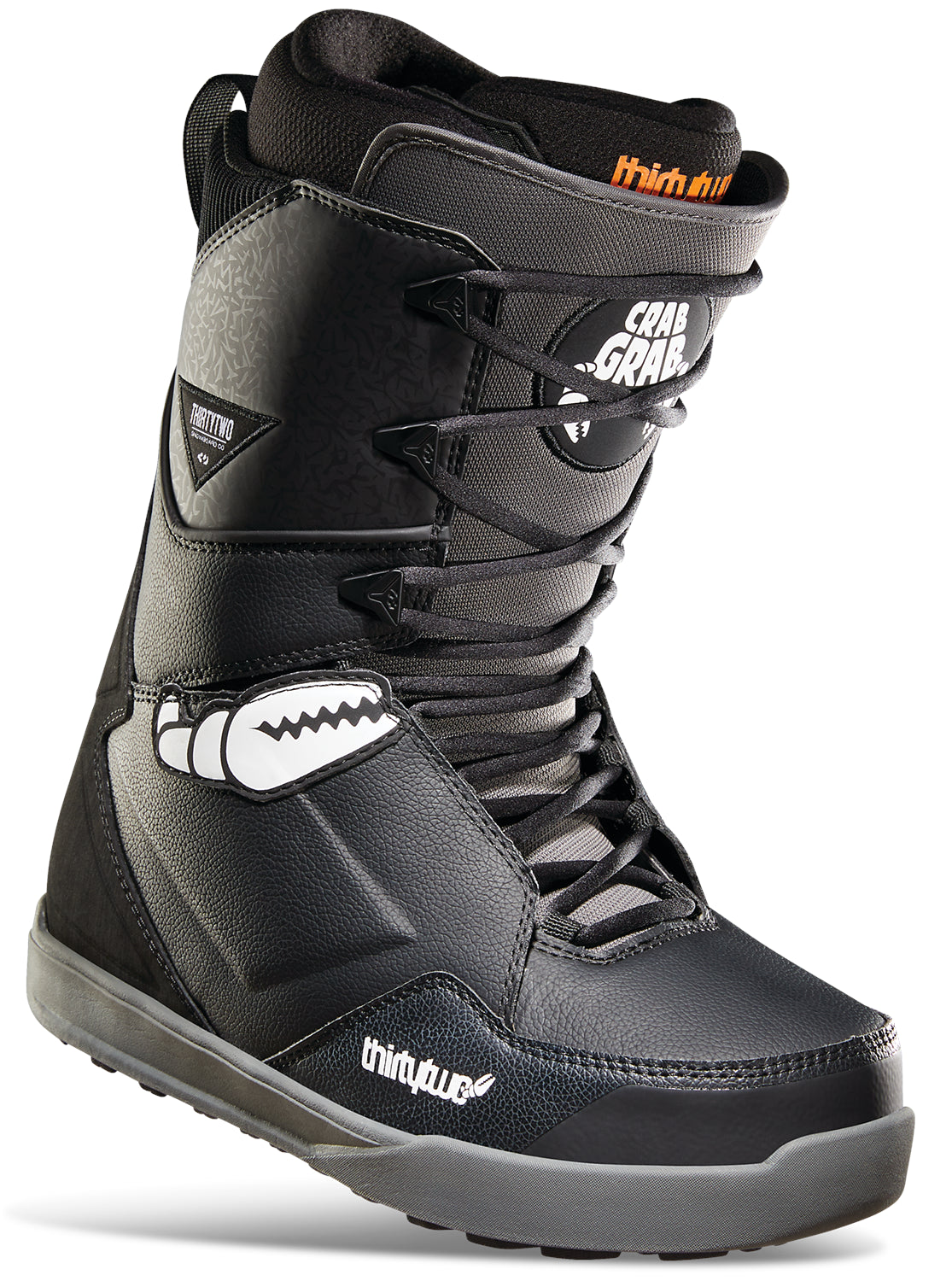 Instant Savings Thirtytwo Lashed Crab Grab Snowboard Boots Mens Black / Grey / White