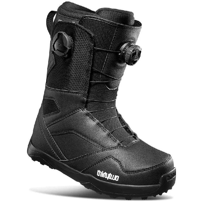 Weekend Savings Extravaganza Thirtytwo STW Double Boa Snowboard Boots Mens 2024 Black