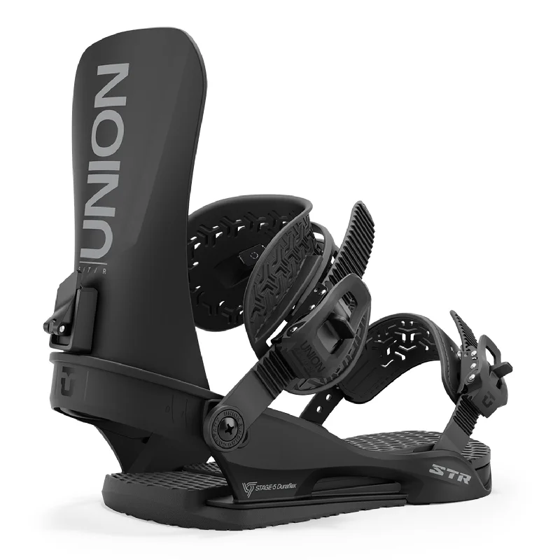Holiday Sale Union STR Snowboard Bindings Black