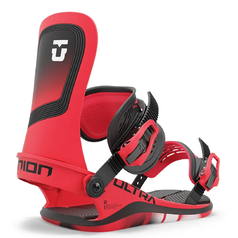 Don't Miss Out On These Must-Have Deals Union Ultra Men's Snowboard Bindings Hot Red