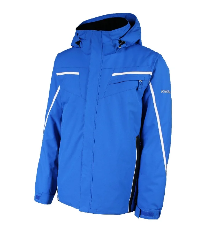 Stock Up and Save Karbon Particle Jacket Mens Macaw Blue