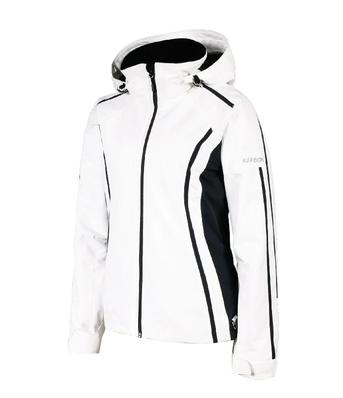 Year-End Sale Karbon Reflect Jacket Womens Arctic White