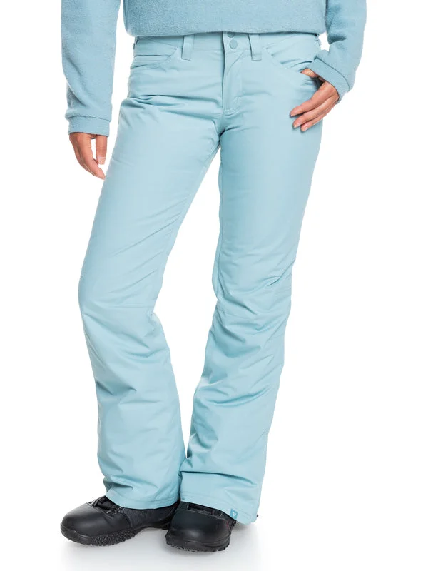 Exclusive Preview Roxy Backyard Womens Pants Stone Blue