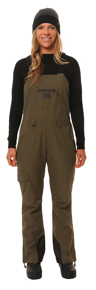 Referral Discount XTM Harper Womens Bib Pants Ivy Green